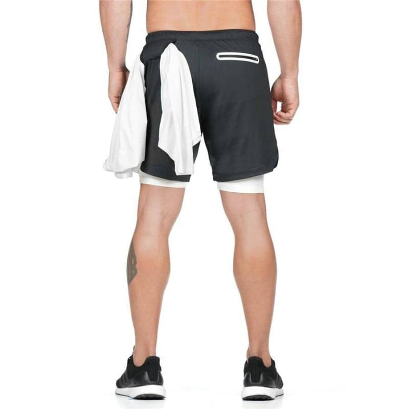 Shorts Para Treino 2 em 1 Esporte Air Effect - Clube do desconto