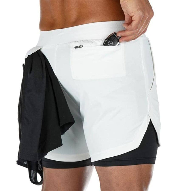 Shorts Para Treino 2 em 1 Esporte Air Effect - Clube do desconto