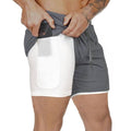 Shorts Para Treino 2 em 1 Esporte Air Effect - Clube do desconto